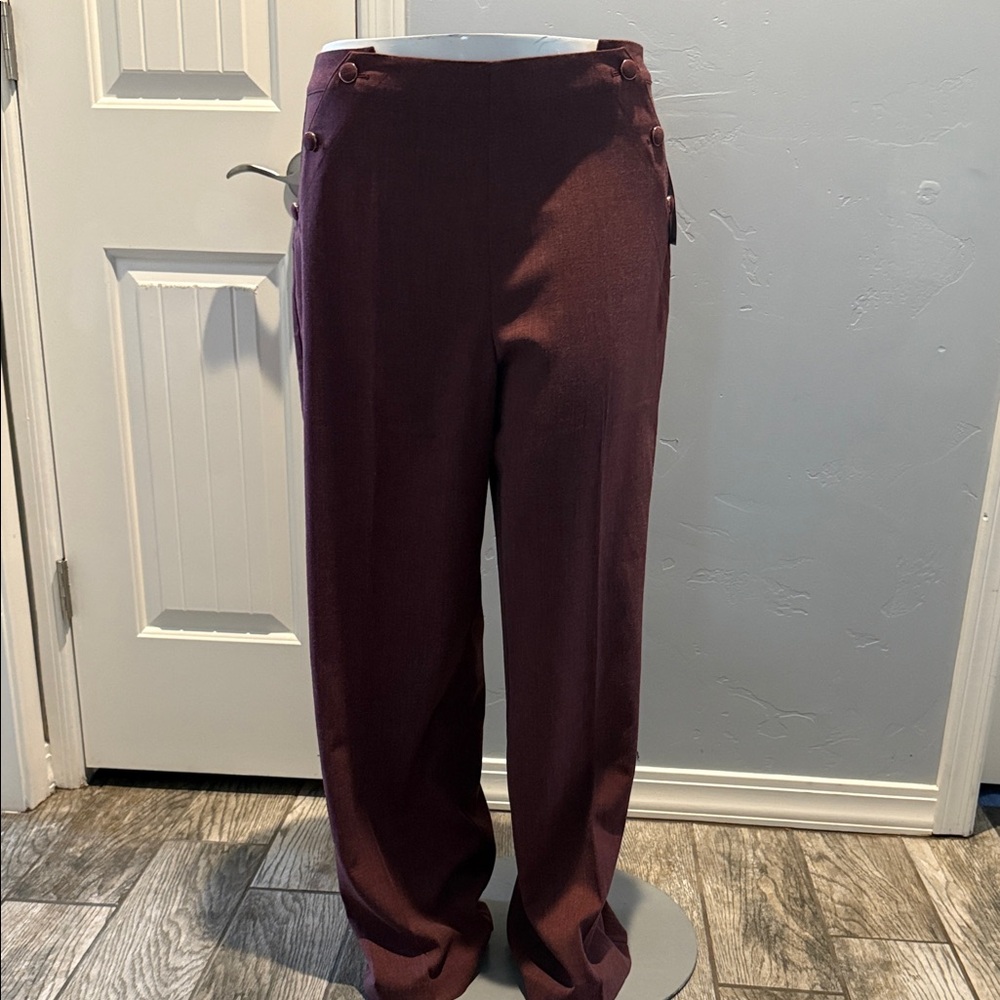 Michael Kors Maroon Trousers